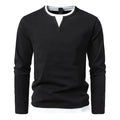 Alwin | Tricou cu mânecă lungă premium din bumbac pieptănat