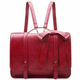 Corina — Sac Retro Twist în Bleu-Rose