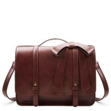 Corina — Sac Retro Twist în Bleu-Rose