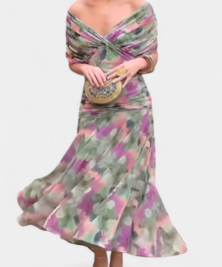 Liana – Rochie Maxi Florală