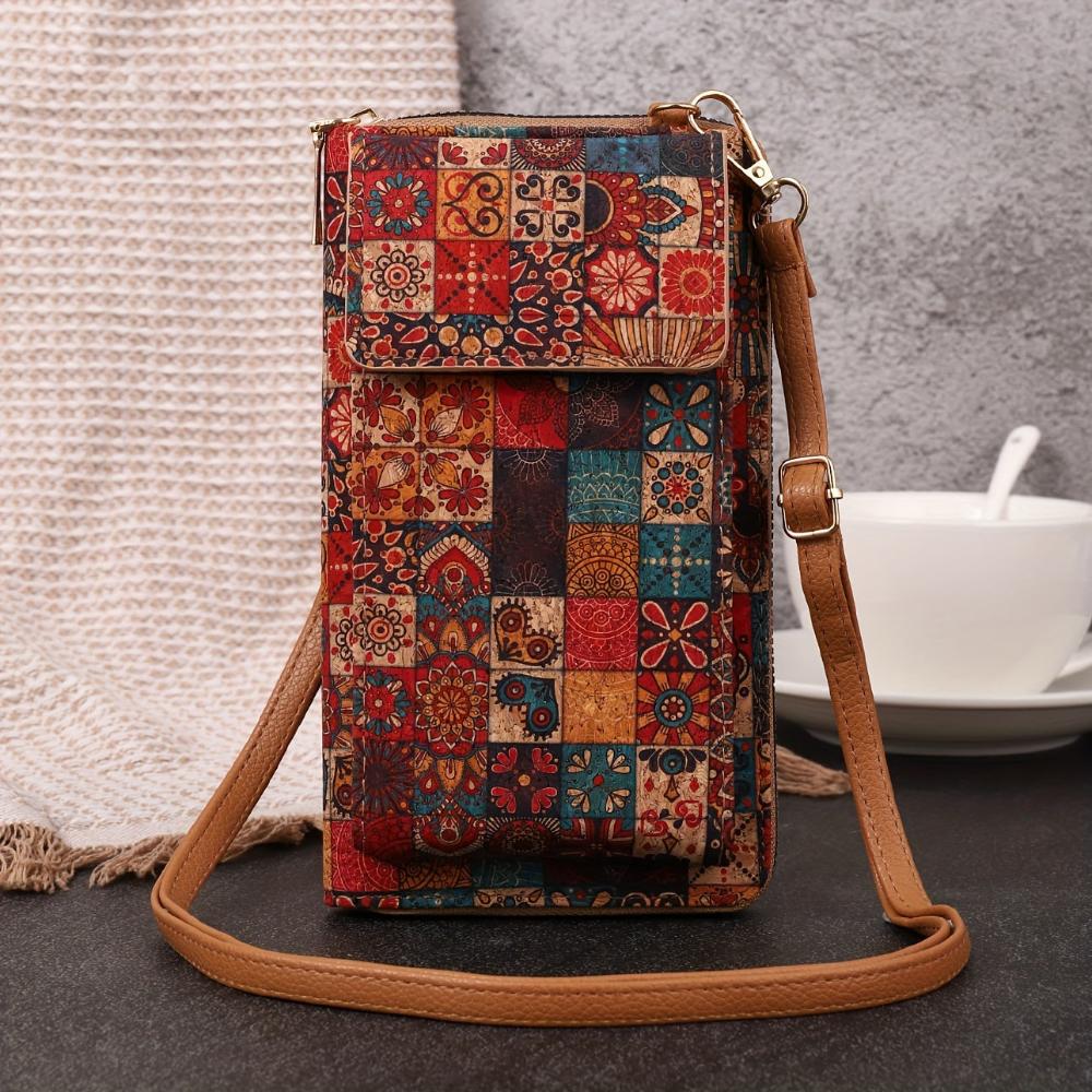 Natalia — Accesoriu de geantă cu umăr Boho-Flori