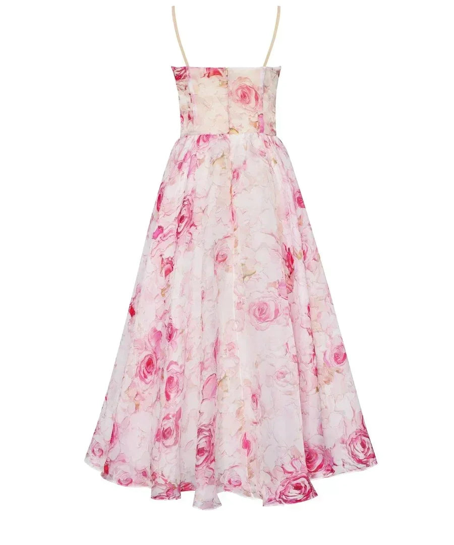 Mădălina – Rochie Midi Florală