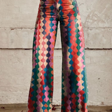 Malina – Pantaloni Wide-Leg Boho-Chic