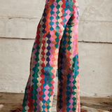 Malina – Pantaloni Wide-Leg Boho-Chic
