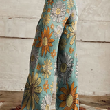 Talida – Pantaloni Wide-Leg Boho-Chic