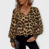 Sofia – Bluză cu Imprimeu Leopard