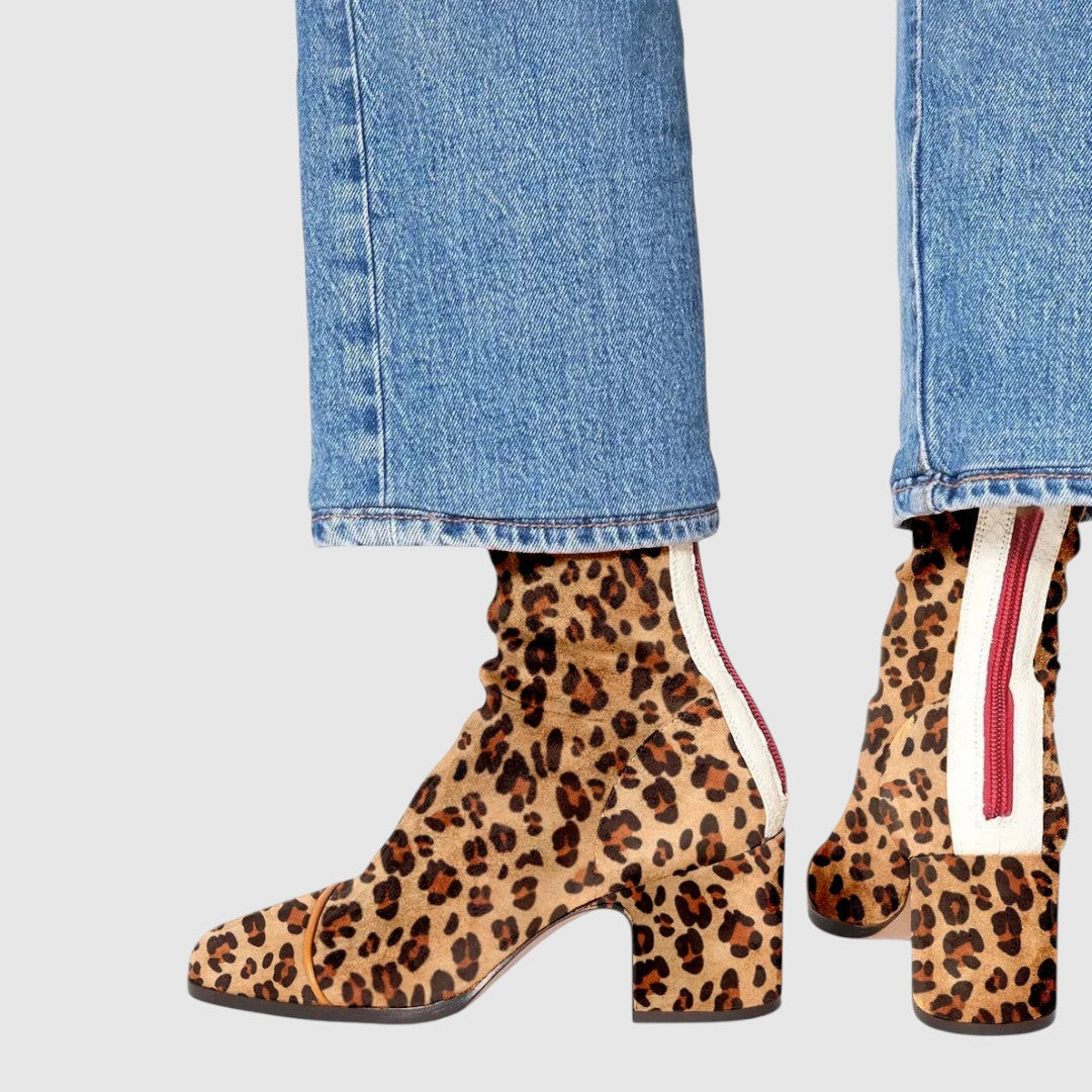 Mara – Botine Elegante din Piele Ecologică Întoarsă