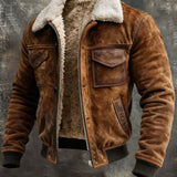 Marco | JACKE DIN PIELĂ NATURALĂ SHERPA