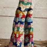 Iolanda – Pantaloni Wide-Leg Boho-Chic