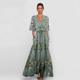 Sofia – Rochie de Damă Elegantă cu Decolteu în V