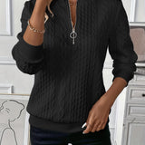 Flavia – Pulover Chic Tricotat