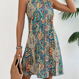 Zamfira – Rochie Florală Plisată