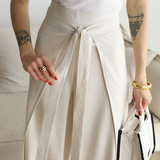 Maelis - Pantaloni Largi din In