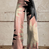Cezara – Pantaloni Wide-Leg Boho-Chic