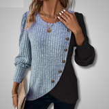 Kaia | Cămașă Elegantă Tricotată cu Mâneci Lungi