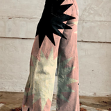 Cezara – Pantaloni Wide-Leg Boho-Chic