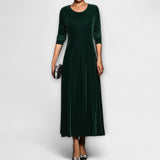 April - Rochie din Catifea Moale