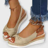 Delia – Espadrile cu pană