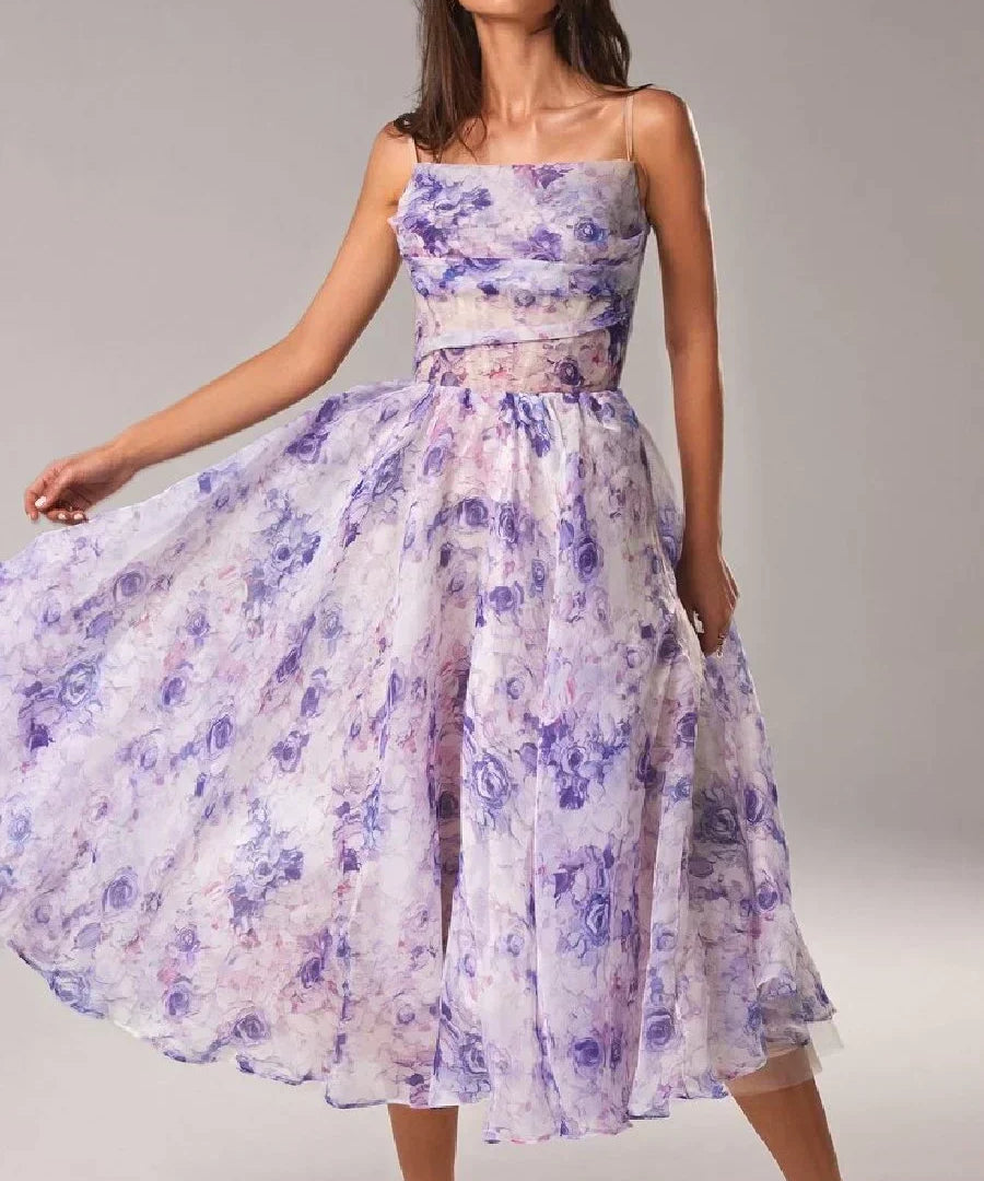 Mădălina – Rochie Midi Florală