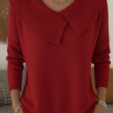 Lucia | Pulover Cald cu Guler Moale