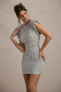 Florentina – Rochie Mini cu Glitter și Strălucire