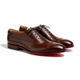 Lucian – Pantofi Clasici din Piele cu Talpă în Contrast