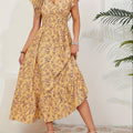 Mihaela – Rochie Florală cu Fante