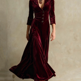 Vivienne Velvet Long Dress