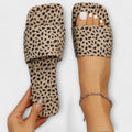 Yasmina - Nízké mokasíny s leopardím vzorem
