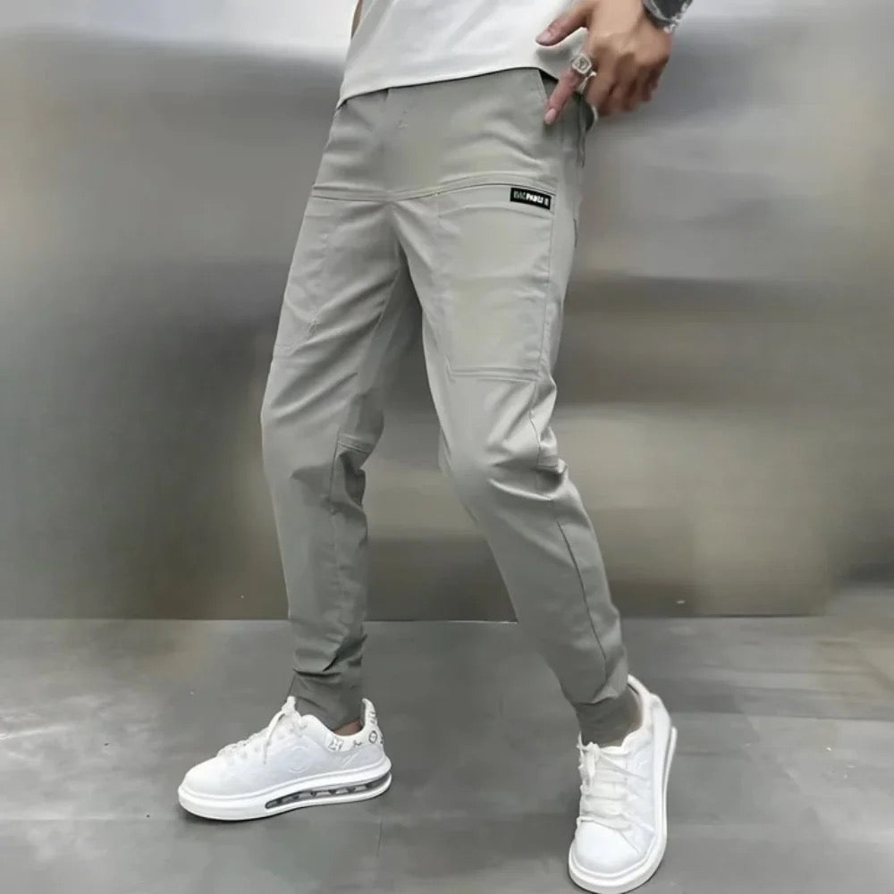 Milan| Pantaloni Cargo Elastici Premium