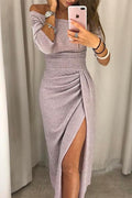 Anemona – Rochie de Gală cu Umeri Descoperiți