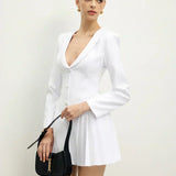 Maria – Rochie Corset Plisată