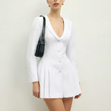Maria – Rochie Corset Plisată