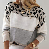 Sara | Pulover Leopard Eleganță