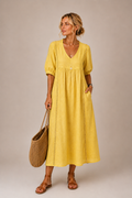 Oana – Rochie Midi cu Volane
