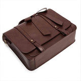 Corina — Sac Retro Twist în Bleu-Rose