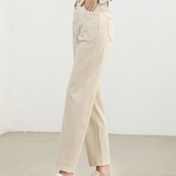 Pantaloni Casual Cu Talie Înaltă