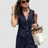 Diana – Set Casual De Vara Cu Pantaloni Scurti