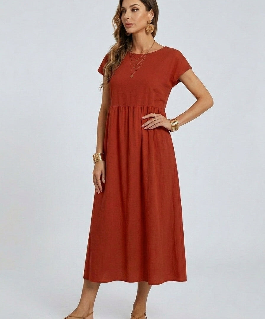 Ileana – Rochie Midi Atemporală
