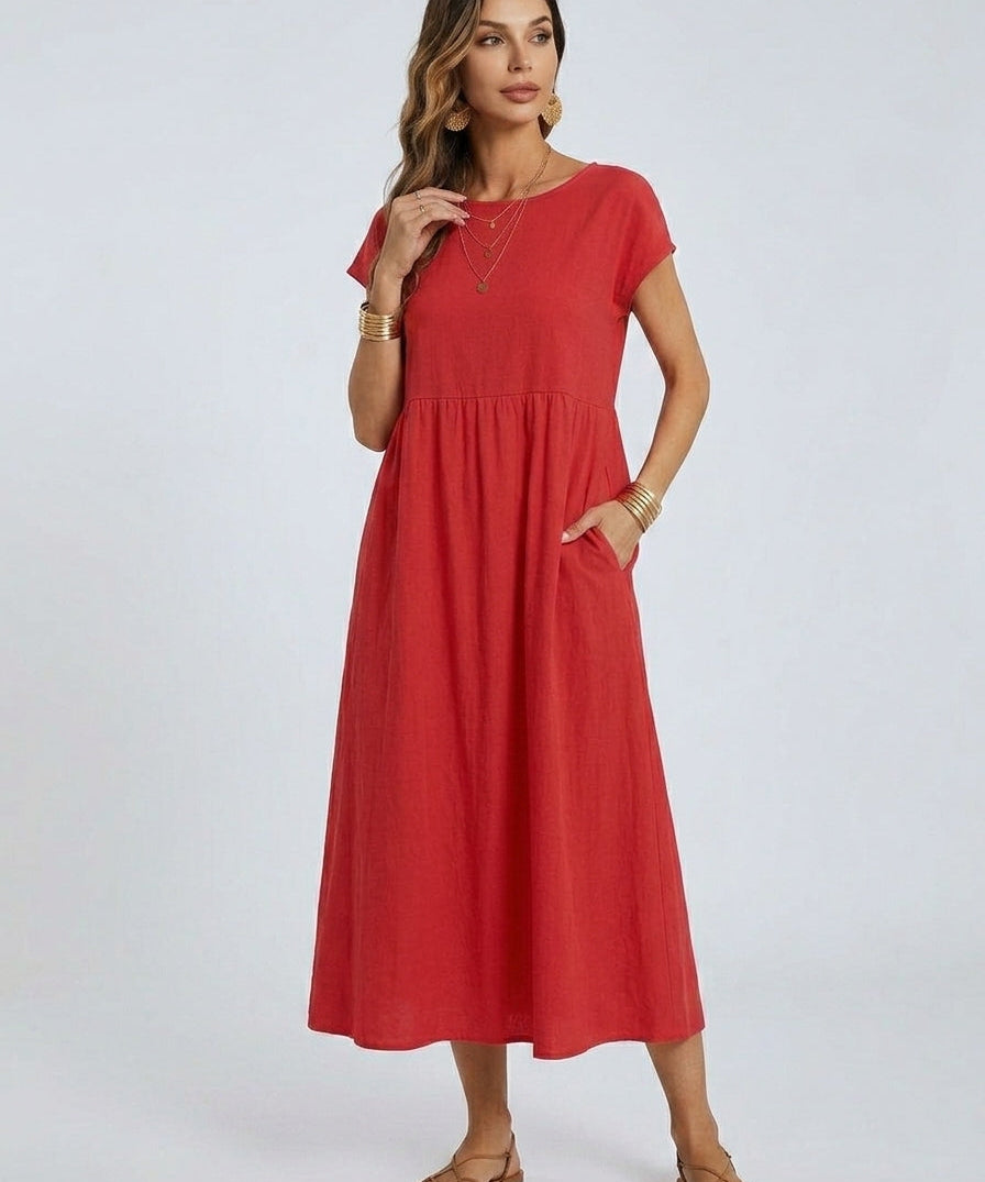 Ileana – Rochie Midi Atemporală