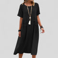 Mălina – Rochie Midi cu Buzunare