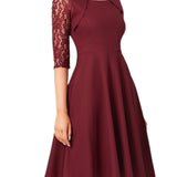 Simona – Rochie cu Detalii Delicate de Dantelă