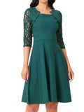 Simona – Rochie cu Detalii Delicate de Dantelă