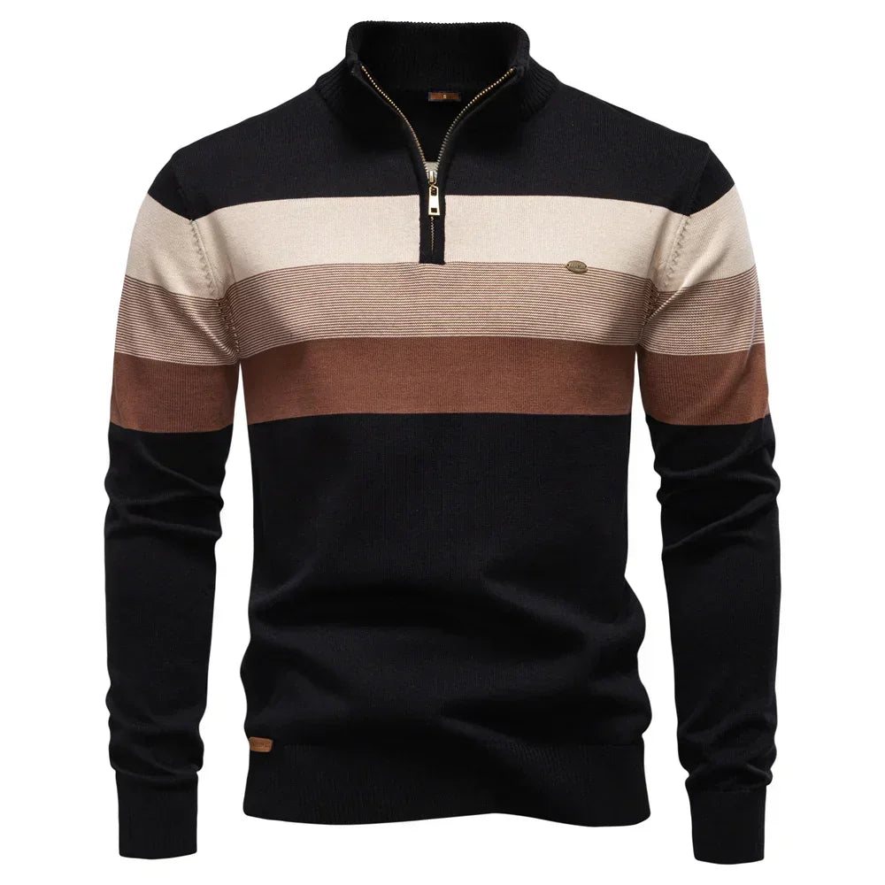 Joe | Pulover elegant cu guler înalt