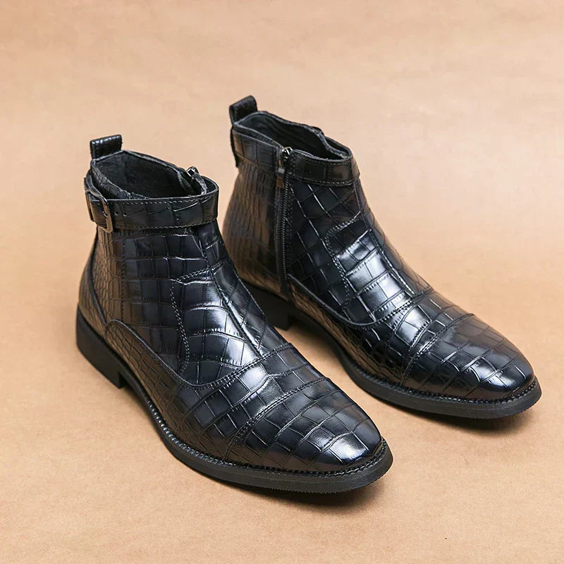 Dylan | Pantofi cu prindere din piele artificială