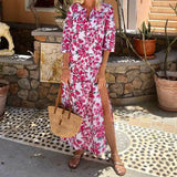 Hege – Rochie de Damă Elegantă de Vară cu Imprimeu Floral