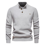 Juan | Pulover elegant pentru bărbați cu design cu butoane