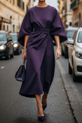 Salomea – Rochie Elegantă cu Croială Clasică