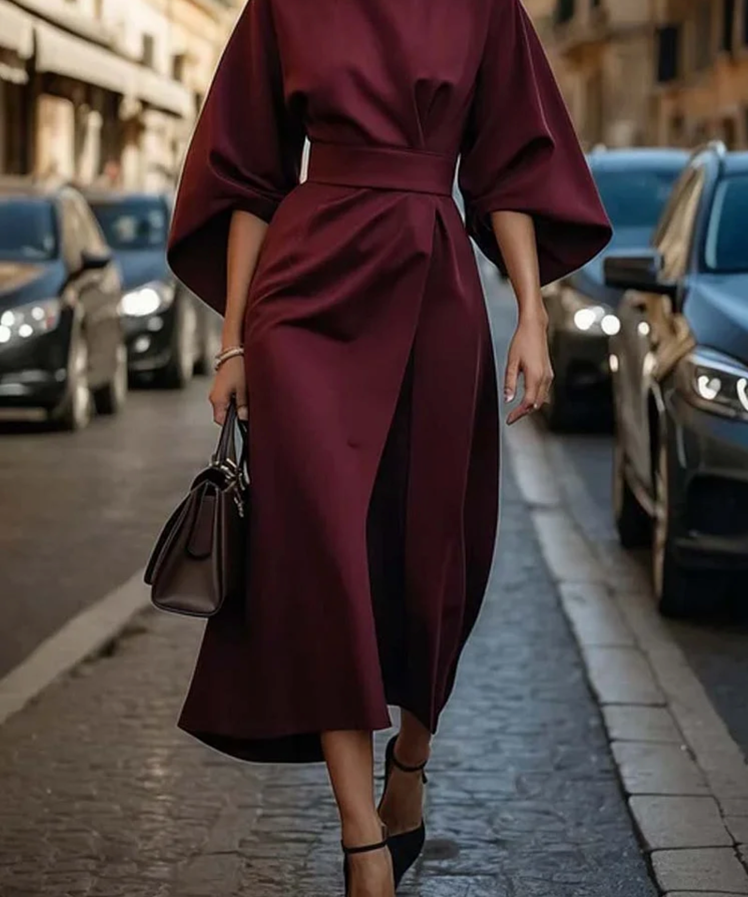 Salomea – Rochie Elegantă cu Croială Clasică