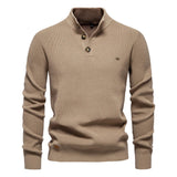 Juan | Pulover elegant pentru bărbați cu design cu butoane